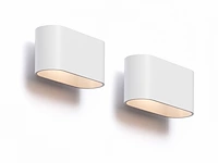 8 x maka wand lamp wit - afbeelding 8 van  9