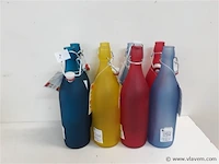 8 x melkfles 1 l met klipsluiting