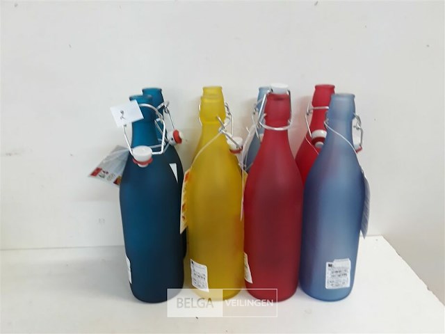 8 x melkfles 1 l met klipsluiting - afbeelding 2 van  3