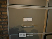 8 x metalen dossierkast met 2 lades - afbeelding 3 van  4