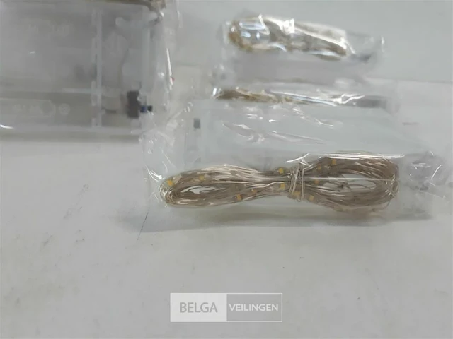 8 x micro led op kabel 40 l op batterijen - afbeelding 3 van  3
