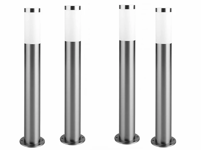 8 x mila 100 rvs opaal grond lamp - afbeelding 2 van  8