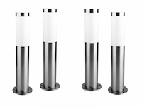 8 x mila 45 rvs opaal grond lamp - afbeelding 3 van  9