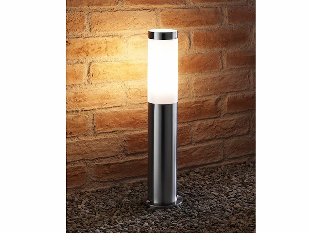8 x mila 45 rvs opaal grond lamp - afbeelding 8 van  9