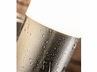 8 x mila s opaal buiten wandlamp rvs - afbeelding 2 van  5