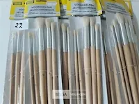 8 x penselenset rond 5 stuks - afbeelding 2 van  2