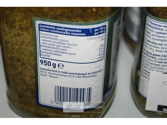 8 x pesto alla rucola 950 gr - afbeelding 3 van  4