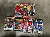 8 x power rangers speelgoed