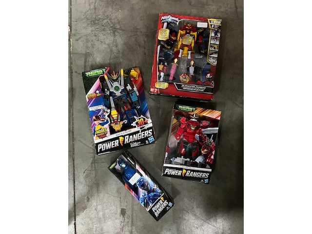 8 x power rangers speelgoed - afbeelding 1 van  6