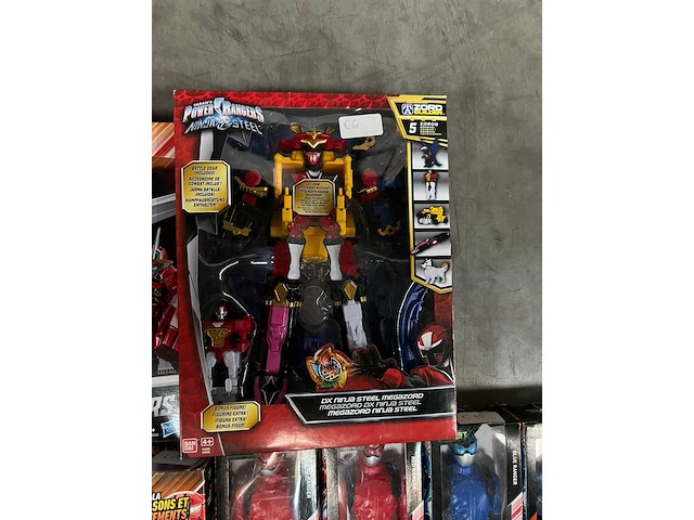 8 x power rangers speelgoed - afbeelding 2 van  6