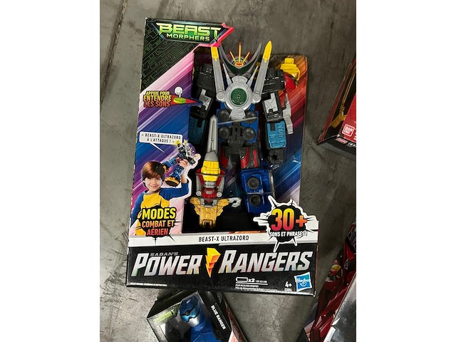 8 x power rangers speelgoed - afbeelding 5 van  6