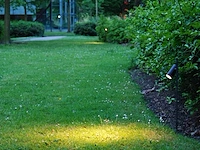 8 x prikspot tuinlamp gu10 fitting 60cm zwart draaibaar waterdicht - afbeelding 1 van  7