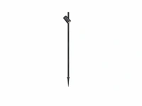 8 x prikspot tuinlamp gu10 fitting 60cm zwart draaibaar waterdicht - afbeelding 2 van  7