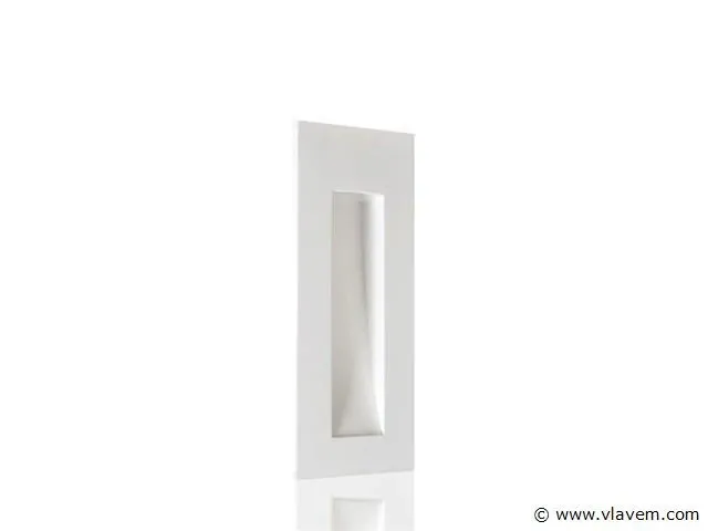 8 x pure series arel trap wand inbouw spots - afbeelding 5 van  6