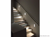 8 x pure series arel wand inbouw spots - afbeelding 6 van  10