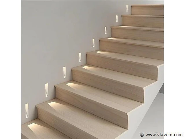 8 x pure series arel wand inbouw spots - afbeelding 7 van  10