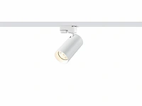 8 x railspot gu10 armatuur 12cm wit met ring draaibaar - afbeelding 1 van  4
