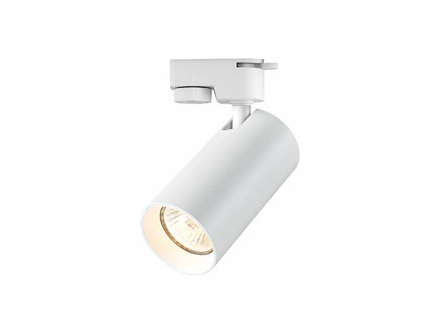 8 x railspot gu10 armatuur 12cm wit met ring draaibaar - afbeelding 2 van  4