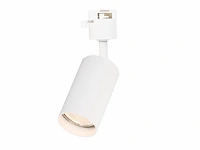 8 x railspot gu10 armatuur cilinder zand wit draaibaar 10,2cm - afbeelding 3 van  6