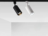 8 x railspot gu10 armatuur cilinder zand wit draaibaar 10,2cm - afbeelding 5 van  6