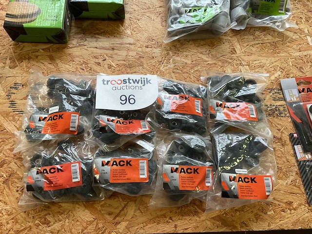 8 x rubberen stoeldoppen - afbeelding 1 van  4