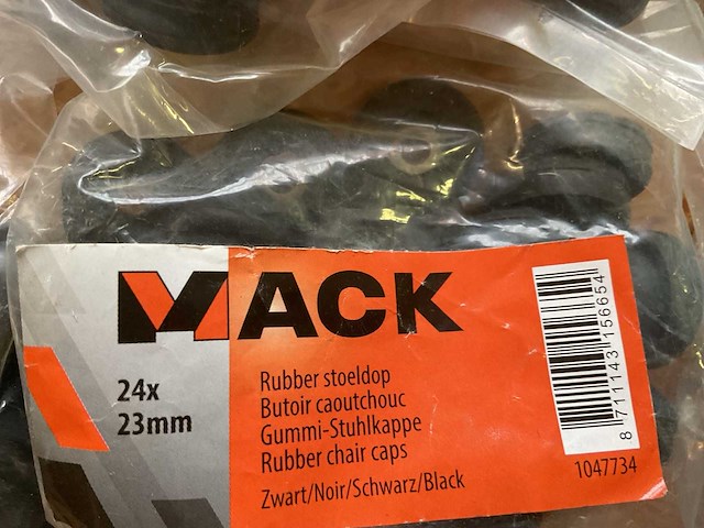 8 x rubberen stoeldoppen - afbeelding 2 van  4