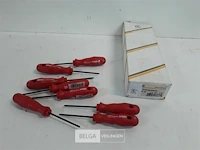 8 x schroevendraaier kruis pz 0 felo - afbeelding 1 van  3