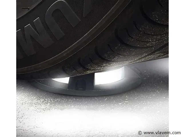 8 x solar 4 lichts led grond inbouw spot - afbeelding 5 van  7