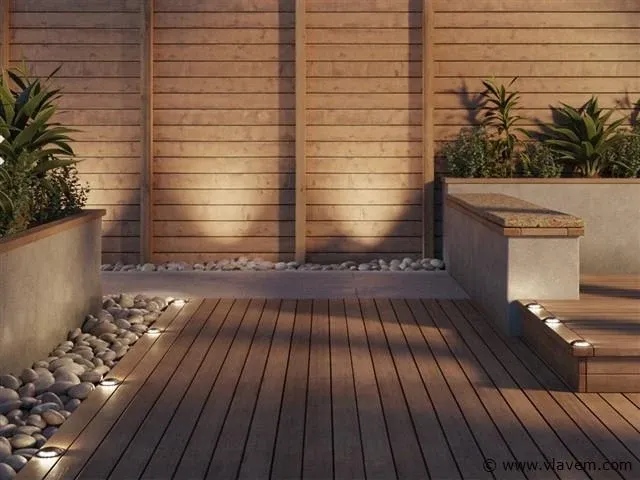 8 x solar 4 lichts led grond inbouw spot - afbeelding 6 van  7
