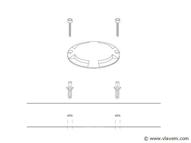 8 x solar 4 lichts led grond inbouw spot - afbeelding 7 van  7