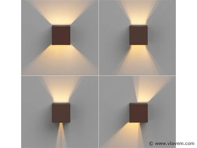 8 x solo cube motion buiten armaturen koper - afbeelding 5 van  6