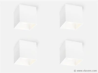 8 x solo cube plafond spot wit - afbeelding 1 van  6