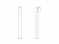 8 x soul 80 buiten lamp zwart - afbeelding 7 van  10