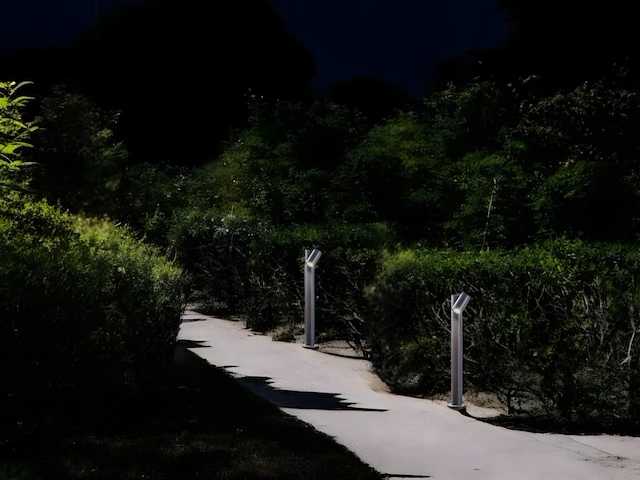 8 x staande tuinlamp 60cm gu10 fitting zwart draaibaar waterdicht - afbeelding 1 van  5