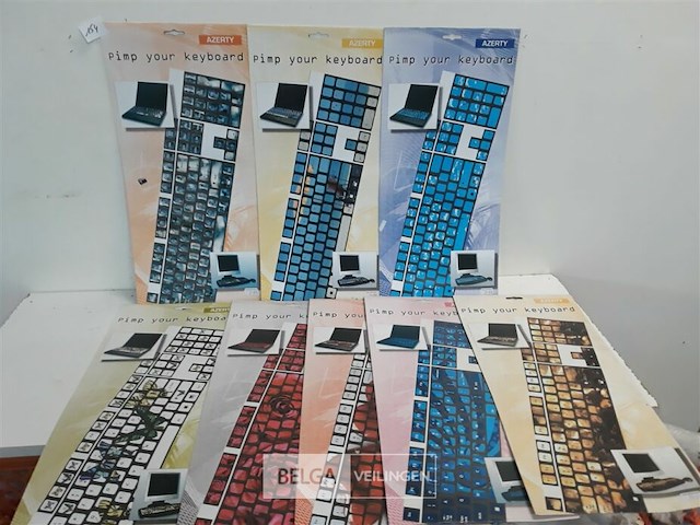 8 x stickers pimp your keyboard - afbeelding 2 van  3