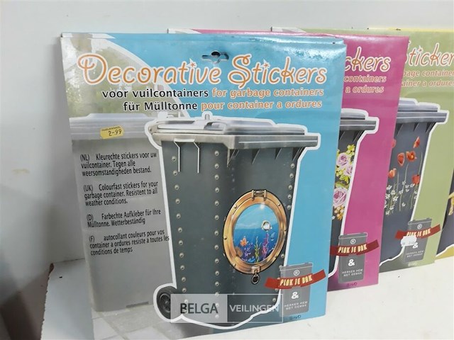 8 x stickers plak je bak - afbeelding 3 van  3