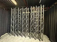 8 x truss 3m type global truss f34 zwart - afbeelding 1 van  1