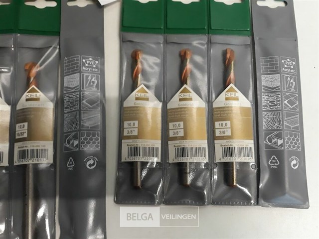 8 x universeelboor 4 x 10mm + 4 x 12mm - afbeelding 3 van  3