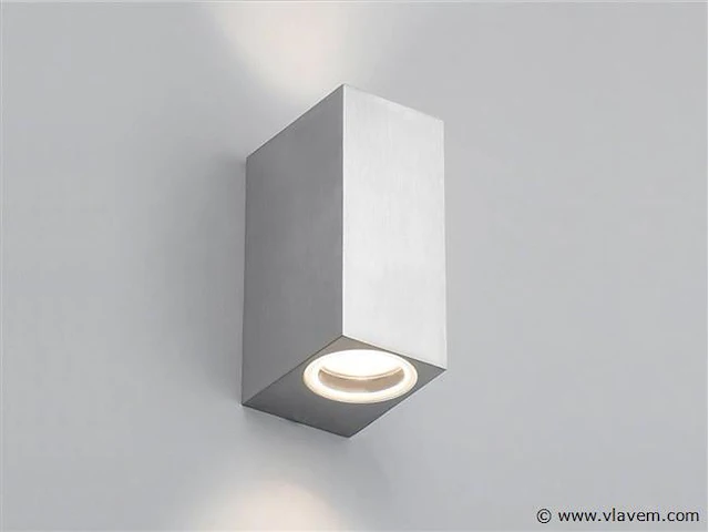 8 x wallight 2.0 wand armatuur rvs - afbeelding 1 van  7