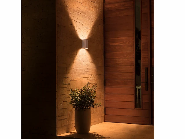 8 x wallight 2.0 wand armatuur rvs - afbeelding 5 van  7