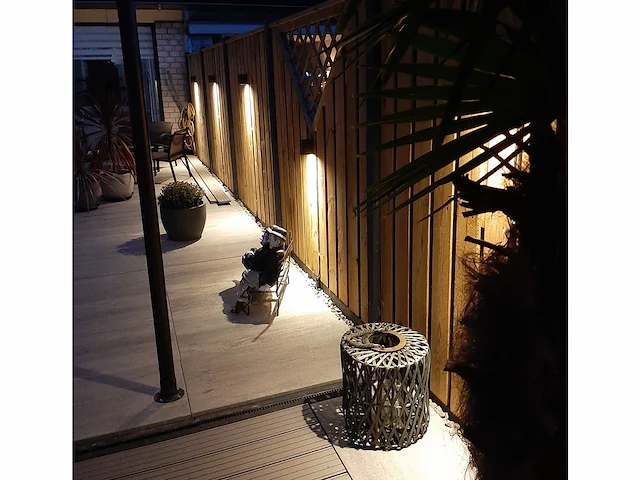 8 x wallight eco 1.0 buiten armatuur zwart - afbeelding 4 van  9