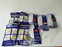 8 x wegwerphandschoenen pvc transparant 30 stuks