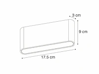 8 x weldon design wand armatuur wit - afbeelding 2 van  7
