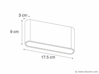 8 x weldon design wand armatuur zwart - afbeelding 5 van  8