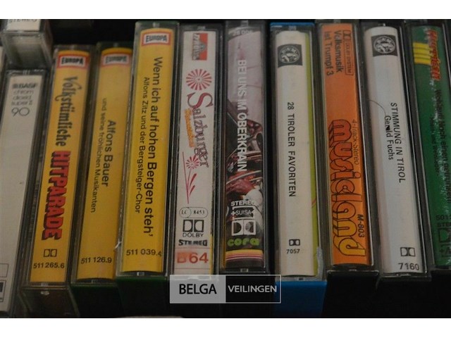 ±80 audio muziekcassetten - afbeelding 2 van  4