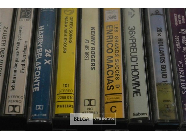 ±80 audio muziekcassetten - afbeelding 4 van  4