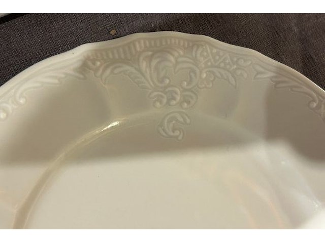 80 beige bordjes - afbeelding 3 van  5