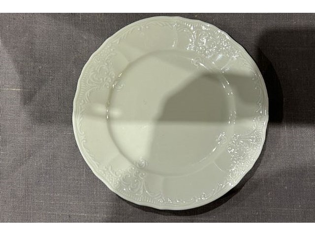 80 beige bordjes - afbeelding 2 van  5