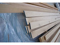 80 lm massief eiken plinten 14mm - afbeelding 6 van  6