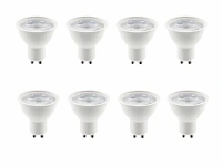 80 x gt ledlampen met lens gu10, 4000k - afbeelding 1 van  9